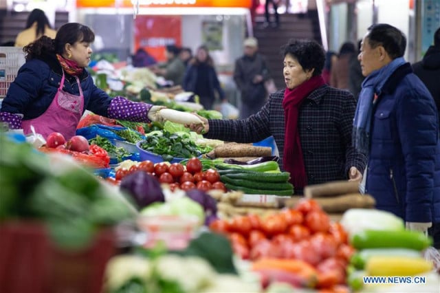 World food prices rise to highest in almost a year