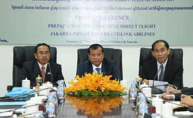 Direct flights between Cambodia-Indonesia to resume next month after an interruption  of nearly 50 years