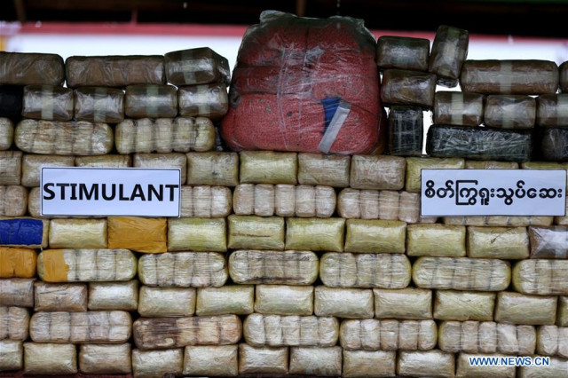 Myanmar seizes stimulant drugs in two states