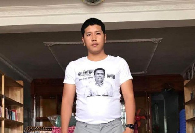 Activist charged with incitement over Kem Ley T-shirt