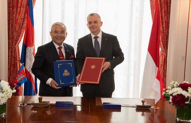 Cambodia forges diplomatic relations with Monaco