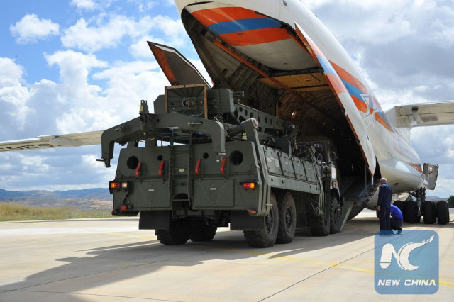 U.S. not to sell F-35 jets to Turkey as Russian S-400 arrives