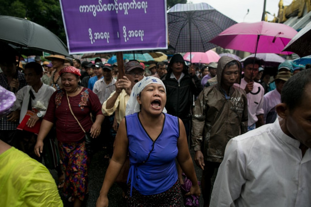 Myanmar protests demand military loosen grip on politics