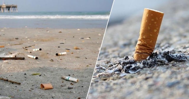 Cambodia’s beaches grapple with cigarette butts