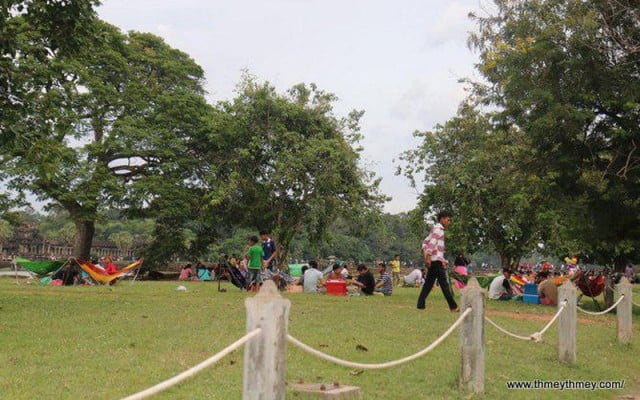 The Apsara Authority takes measures to keep Angkor Wat’s setting serene and green 