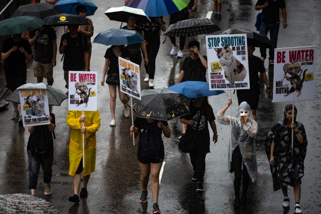 Money, muscle, media: how China has handled Hong Kong protests