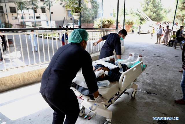 10 killed, 42 injured as car bombing rocks Kabul