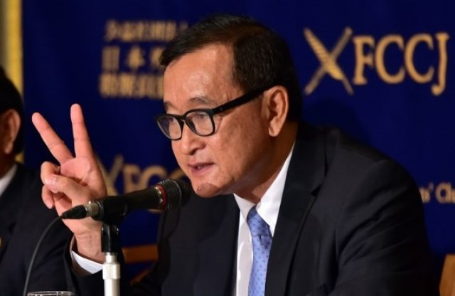 Ministry of Royal Palace condemns Sam Rainsy for bad-mouthing the king  