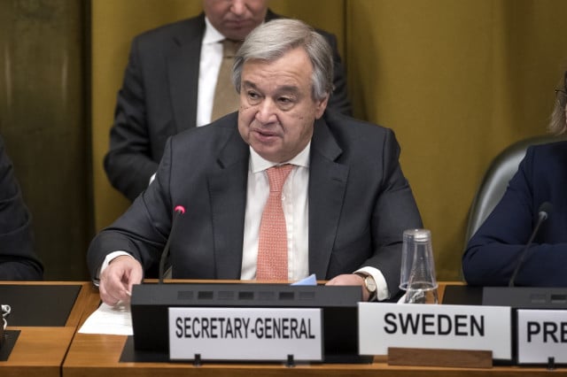 Ahead of climate summit, UN chief demands 'positive' news