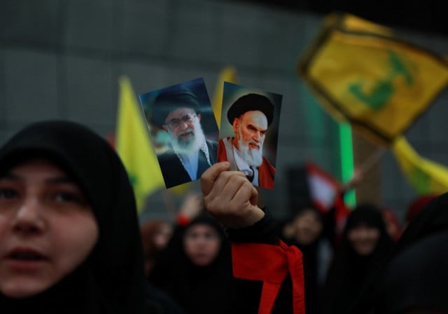 Iran releases photo of Khamenei with Hezbollah chief