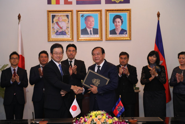 Japan grants $25 million for wastewater treatment plan in Phnom Penh 