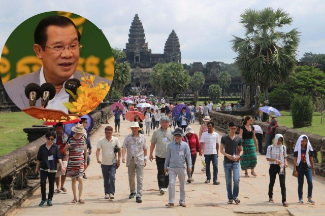 Cambodia’s Prime Minister Rejects Eliminating Tourist-Visa Fees 