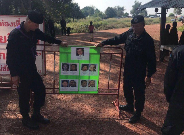 Cambodian Authorities Post Photos of Former Opposition Leaders at Cambodian-Thai Border