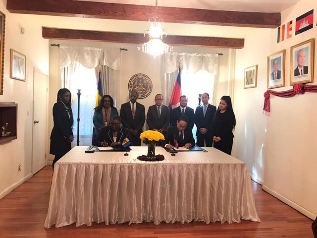 Cambodia and Barbados Establish Diplomatic Ties