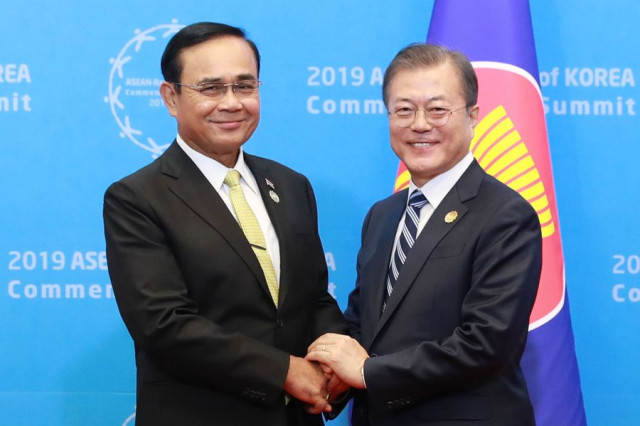 S.Korea, ASEAN clamor for free trade, anti-protectionism for regional prosperity