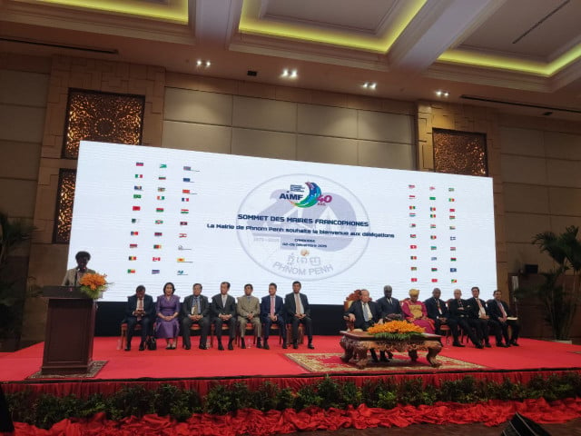 Mayors of Cities with a French Heritage Meet in Phnom Penh