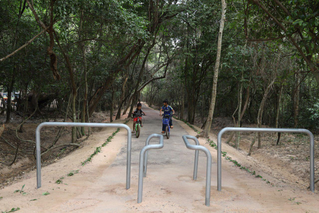 Cyclists will soon be able to visit Angkor Park along their own trail