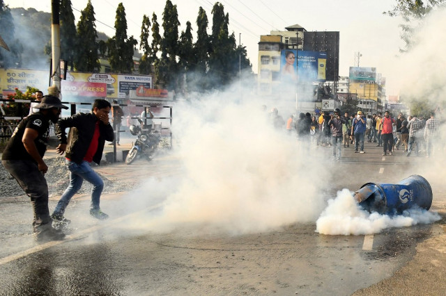 Indian police fire blanks in fresh citizenship bill demos