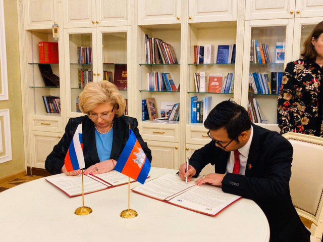 Cambodia and Russia sign human rights agreement