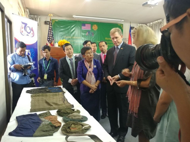 The Tuol Sleng Museum Receives US Support to Preserve Clothing Artifacts 