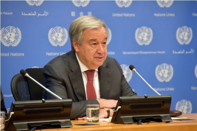 UN chief voices concern about potential discrimination due to coronavirus