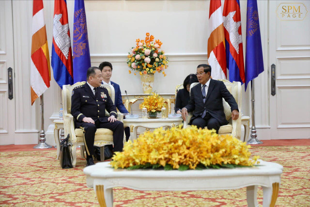 Hun Sen asks Japan for Assistance with Expert Military Training 