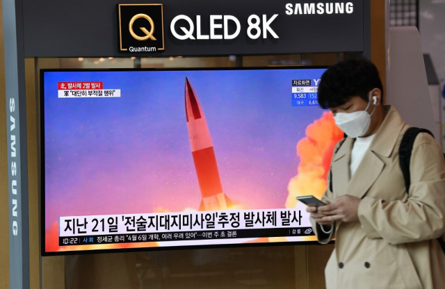 North Korea fires two 'ballistic missiles' into sea: Seoul
