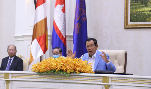 Hun Sen Claims COVID-19 is Dragging Cambodia into Geopolitical Games