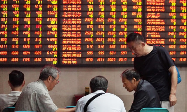 Asian markets down on virus impact fears