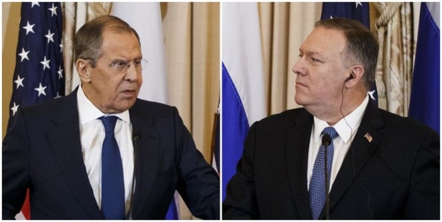 Lavrov, Pompeo discuss coronavirus, New START over phone