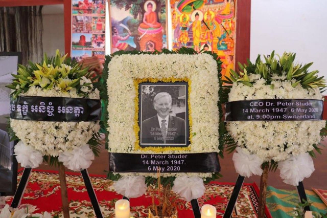 Dr. Peter Studer, director of the Kantha Bopha Children Hospitals, Passes Away