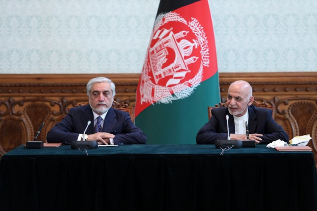 Afghan President Ghani, rival Abdullah ink deal to end political deadlock