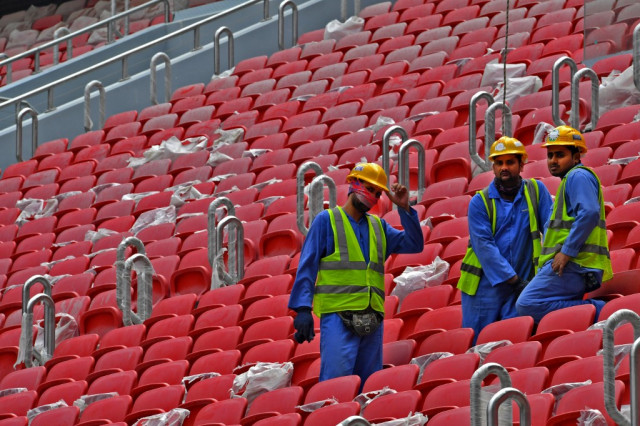 Qatar confirms first virus death among World Cup workforce
