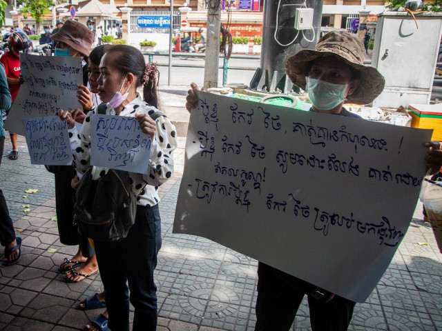 Families of Detained CNRP Members Tell of Harassment, Calling for Government and International Intervention