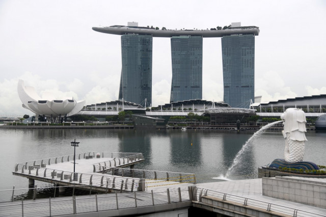 Virus-hit Singapore plunges into recession as economy shrinks 41%