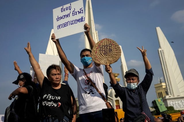 Come out or lose': Thai youth take to street in pro-democracy protest