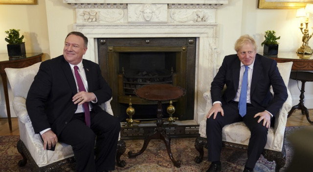 Pompeo to meet UK PM in heat of China standoff