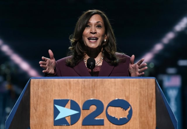 Harris, making history as VP pick, condemns Trump's leadership 'failure' 