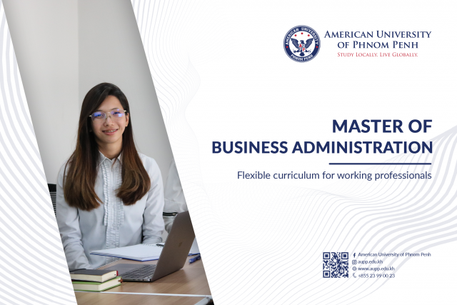 Study the Master of Business Administration at American University of Phnom Penh (AUPP)