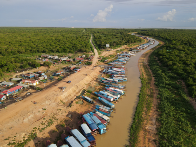 Chong Khneas: Covid-19 has suspended so many tourist boats