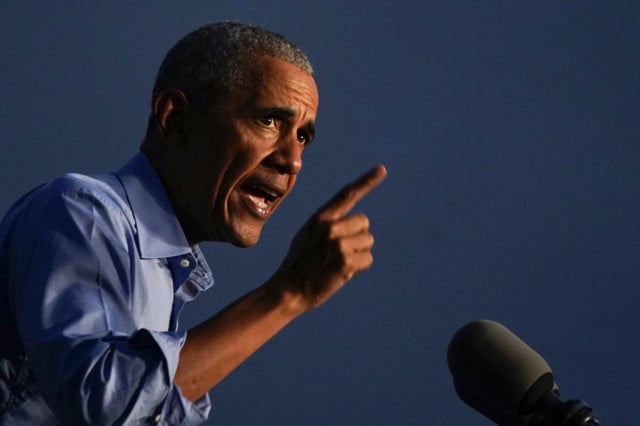 Obama warns against complacency over Biden poll lead