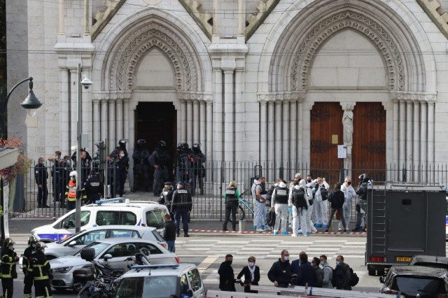 France on 'emergency' footing after knifeman kills 3 at church