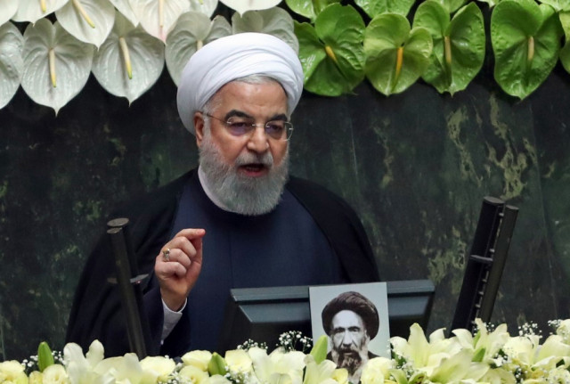 Rouhani says Iran 'very happy' Trump leaving