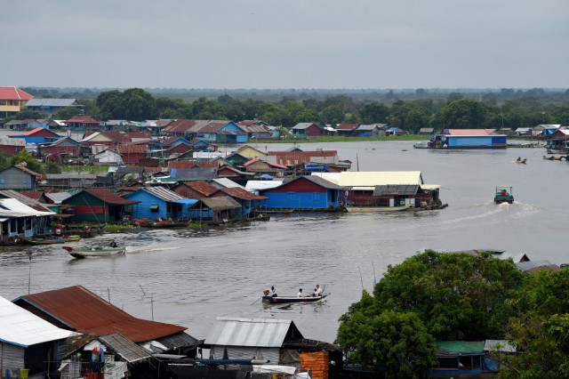 Cambodia's giant life-giving Tonle Sap lake in peril