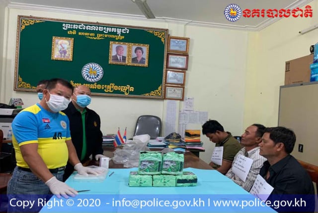 3 arrested in Cambodia for drug trafficking