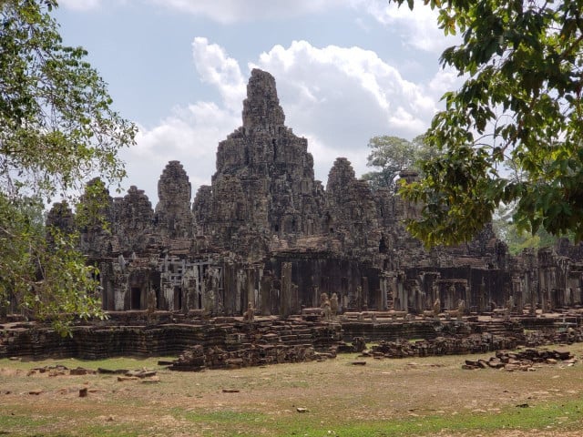 The Bayon Temple Smiles a Bit during this New Year’s Eve