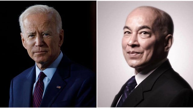 King Norodom Sihamoni Congratulates U.S. President Joe Biden on his Inauguration 