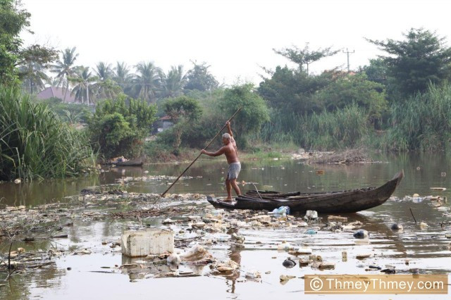 More than 27 Tons of Rubbish Taken Out of the Siem Reap River