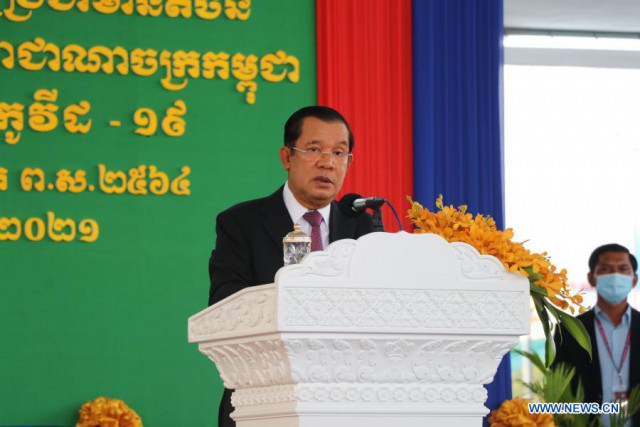Cambodian PM sends greetings on Chinese New Year