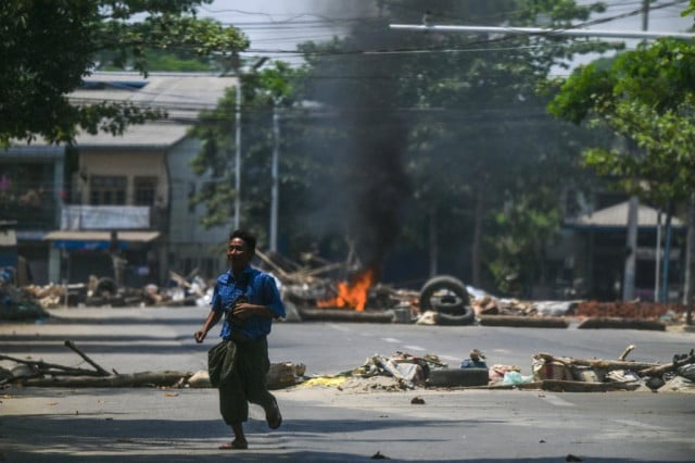 Myanmar forces target railway workers over anti-coup strike